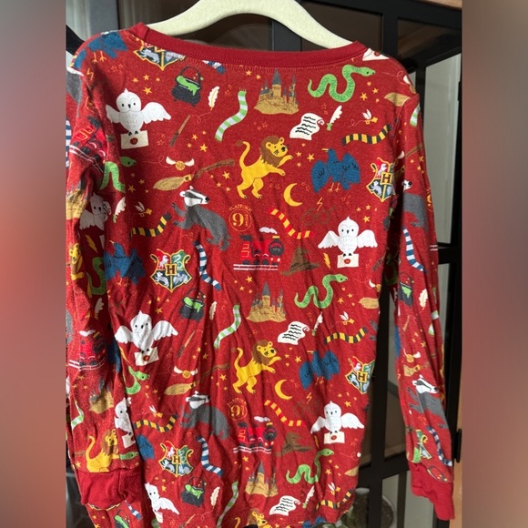 Little Sleepies x Harry Potter pajamas set long sleeve tee pants toddler boys - Picture 6 of 8